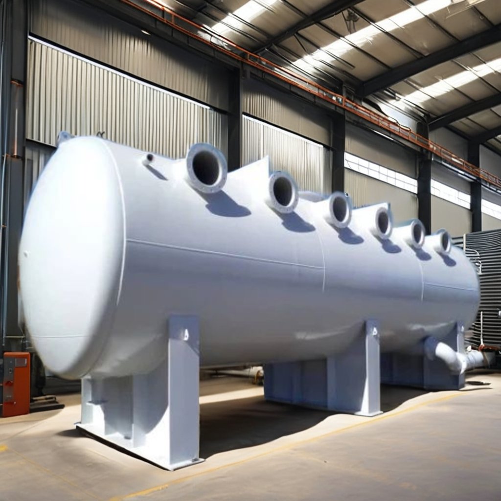 Carbon Steel LPG Storage Tank New Pressure Vessel Construction Essential Component Manufacturing Plant Brick Making Machinery