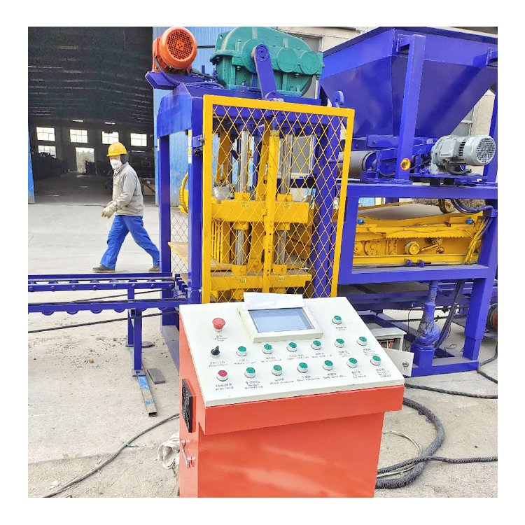 Electric Brick Making Machine QTJ4-25 Building Construction Tools and Equipment