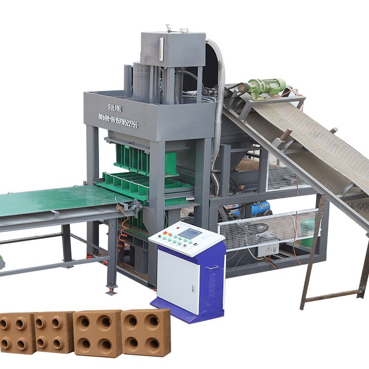machine de fabrication de brique China fully automatic bloco de argila preco clay soil mud block brick make machine
