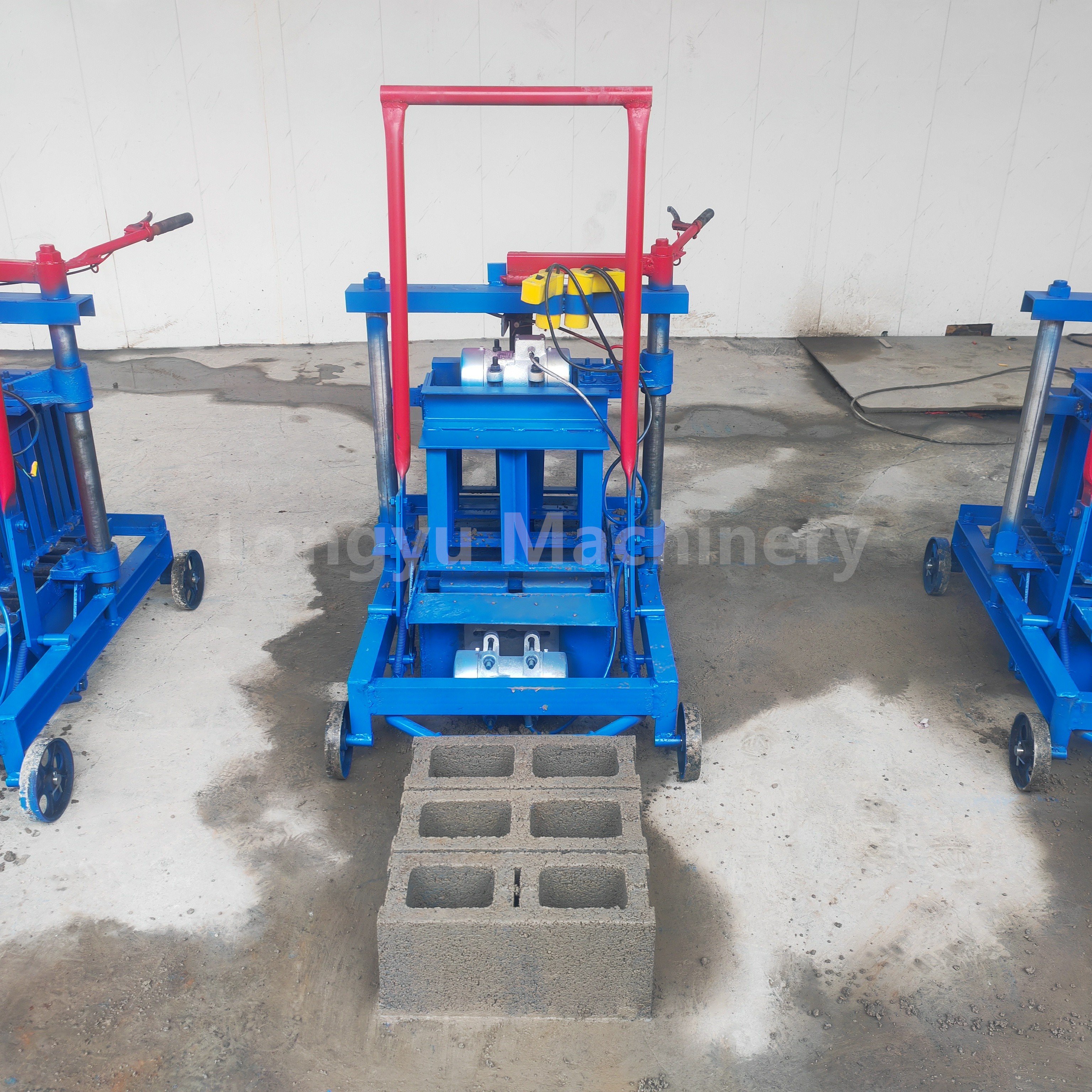 Egg Laying Small Manual Concrete Cement Block Brick Making Machine For Sale