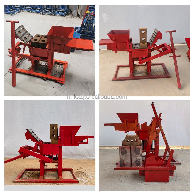 Bricks. Manual Clay Block Brick Machine Produces 230-220-115mm Long, Wide and High 20 Gauge Japan Brick Making Machine 280
