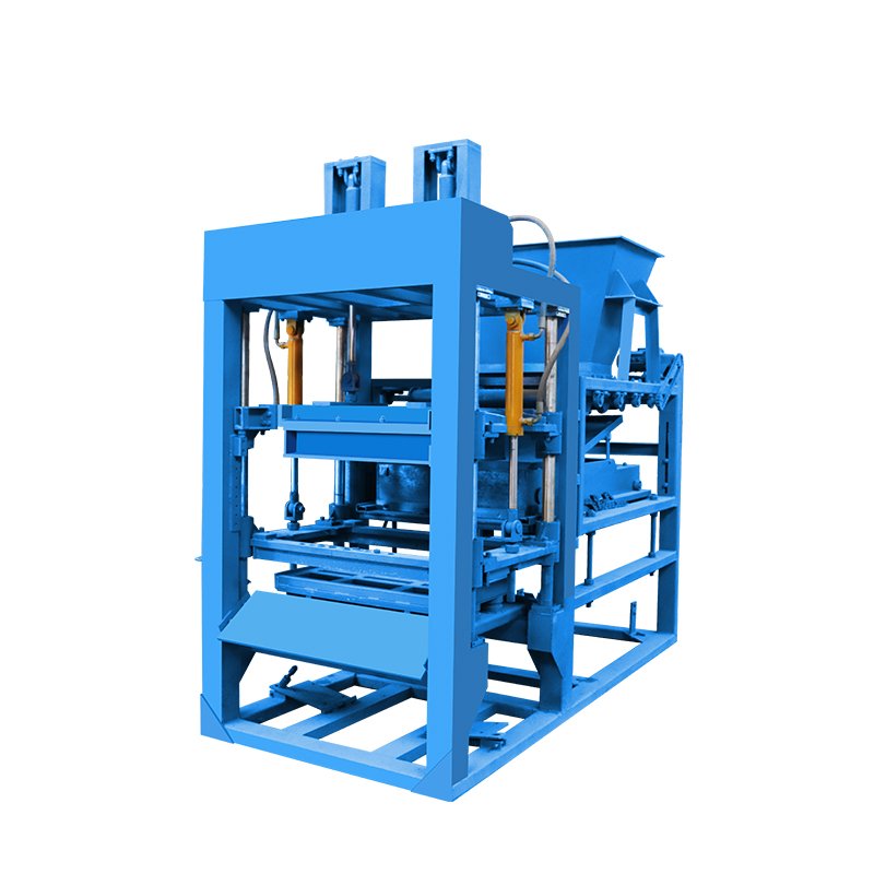 The 4-10 Brick Machine Is An Interlocking Block Making Machine That Uses Compressed Earth Clay Soil Mud By Brick Making Machine
