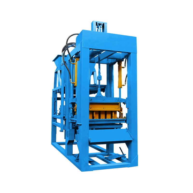The 4-10 Brick Machine Is An Interlocking Block Making Machine That Uses Compressed Earth Clay Soil Mud By Brick Making Machine