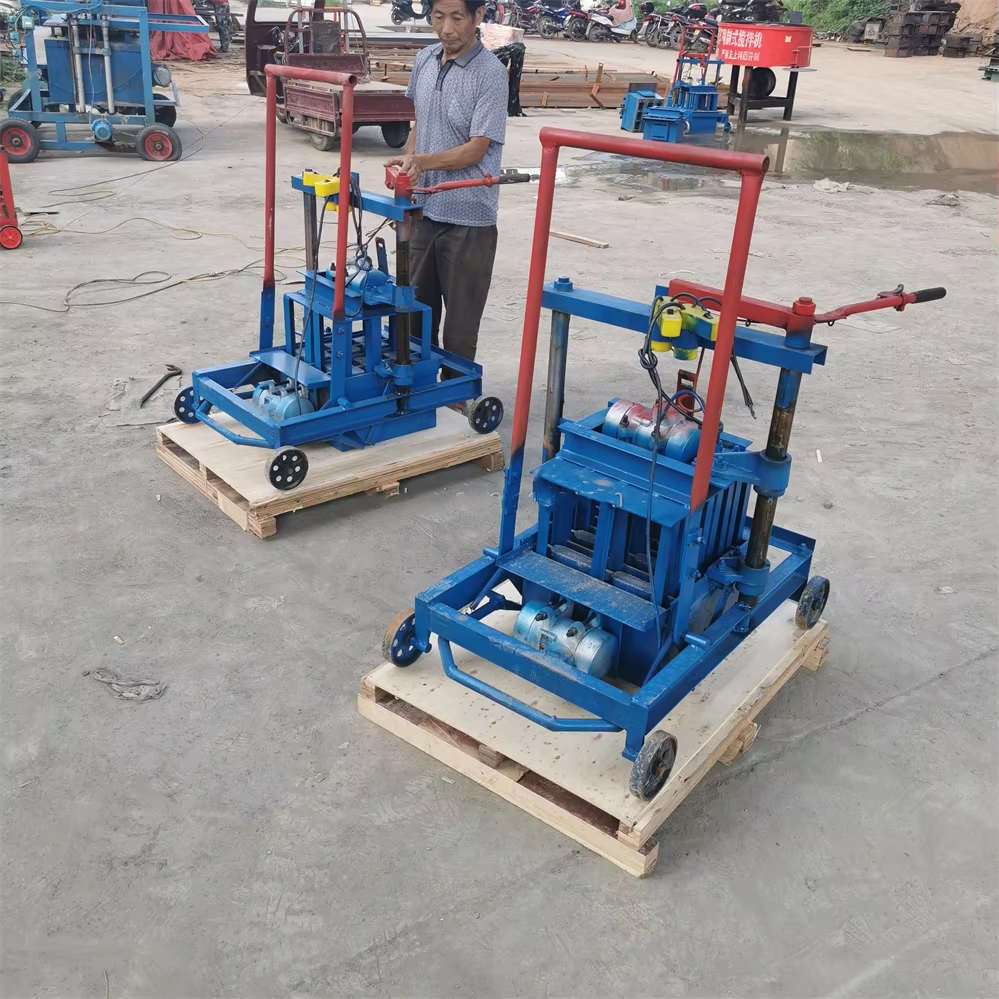 Thermal insulation panel insert cement concrete hollow block brick making machine insulated block machine