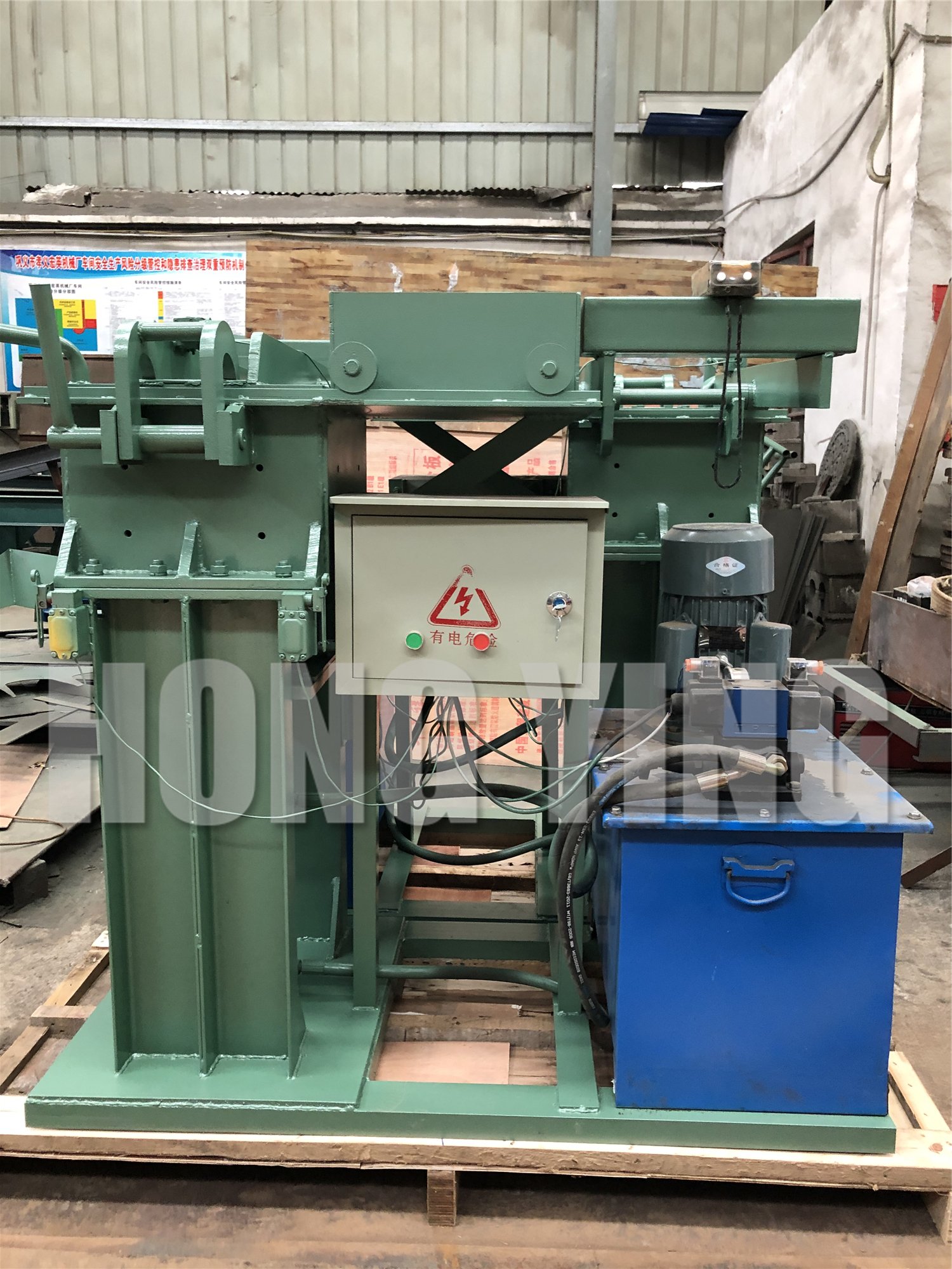 HY2-20 electric engine interlock semi-automatic hydraulic clay brick making machine for sale high efficiency clay brick machine