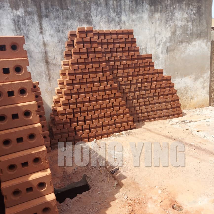 HY2-20 electric engine interlock semi-automatic hydraulic clay brick making machine for sale high efficiency clay brick machine