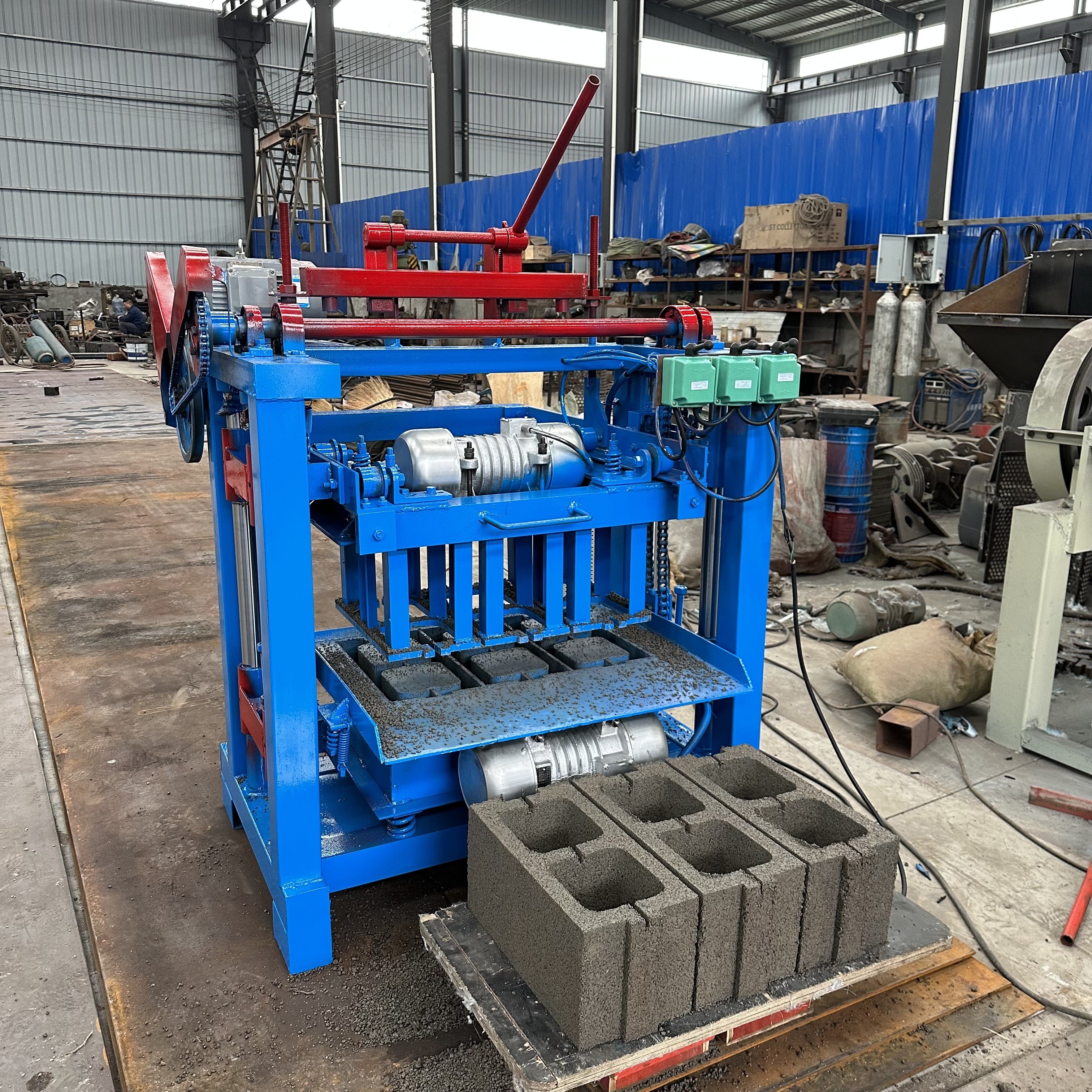 qt4-18-brick-making-machine brick making machine for building brick making machinery line