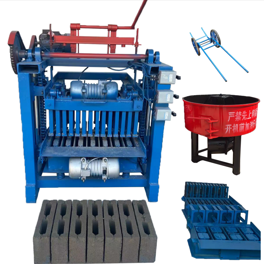Molding Cement Brick Making Machine Brick Maker Paving Concrete High Yield Brick Making Machinery