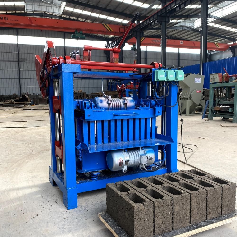 QTWJ4-35A red mud machine for make bricks interlocking concrete brick making machine manual brick making machine south africa