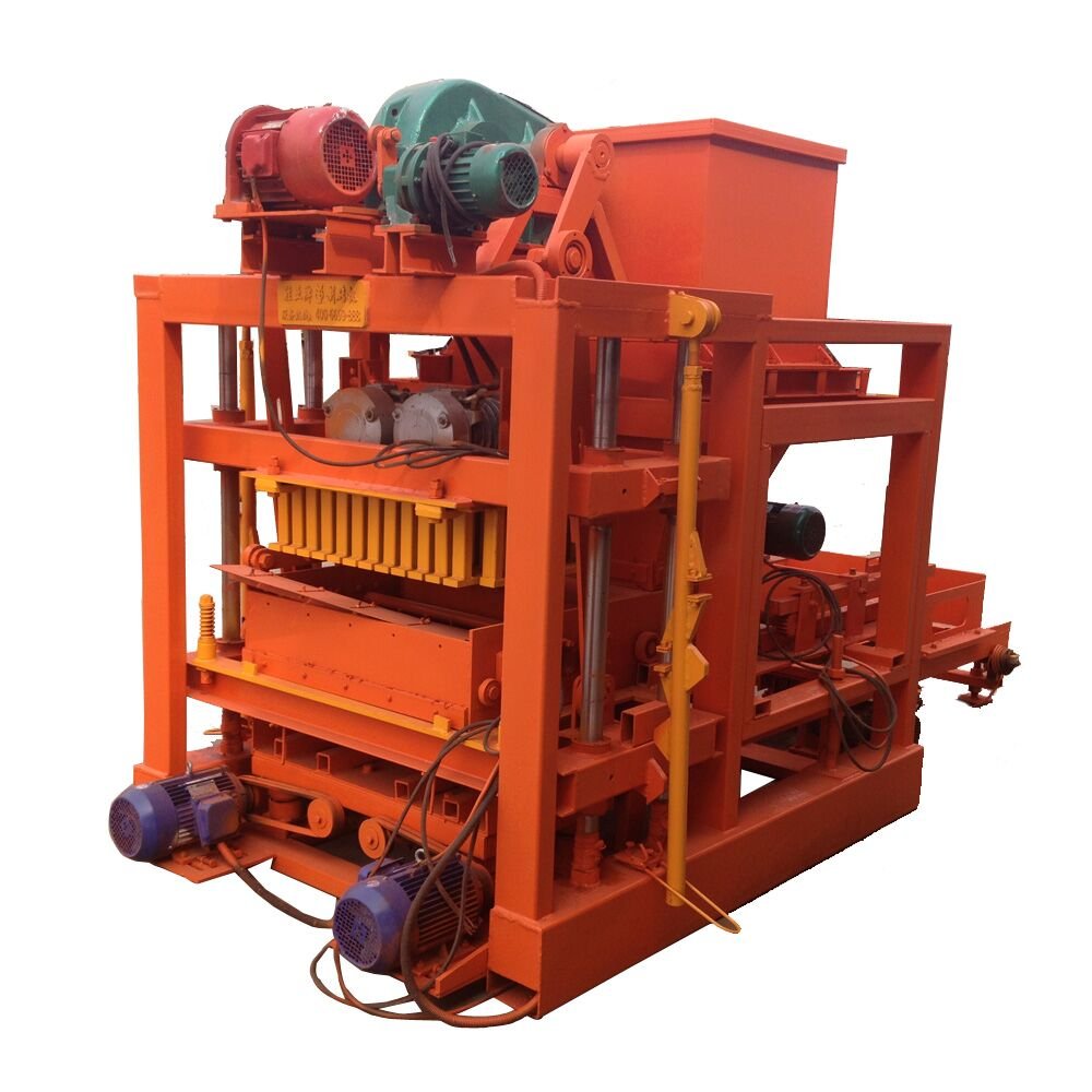 SHENGYA QTJ4-26 brick machine making automatic cement for automatic brick making machine