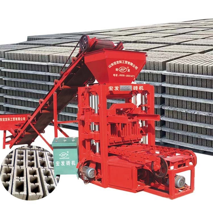 China top ten selling products brick maker qt 4-26 compressed earth blocks machines brick automatic block fully making plant