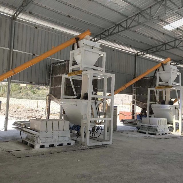 Hede full automatic aac brick making machine/ sand/ fly ash aac plant/ Autoclaved Aerated Concrete block production line