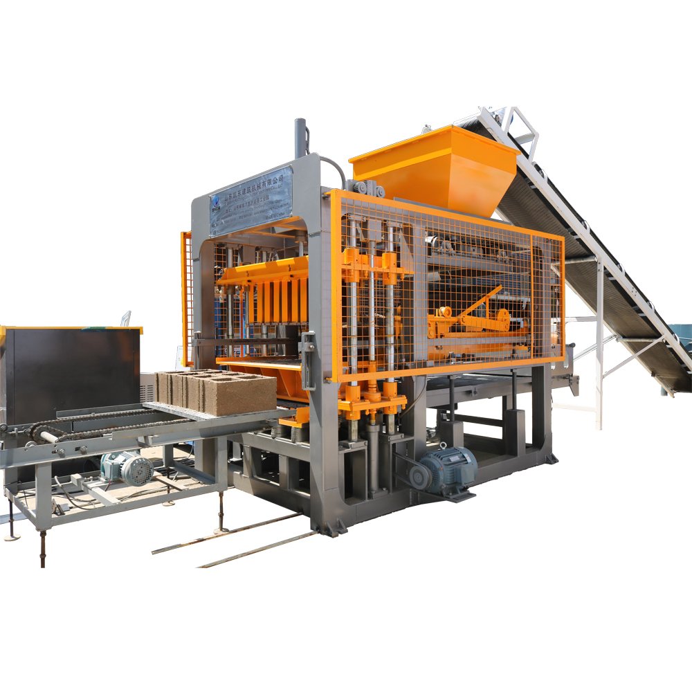KAIDONG QT4-15B hydraulic automatic concrete hollow block making machine brick production equipment brick making machinery