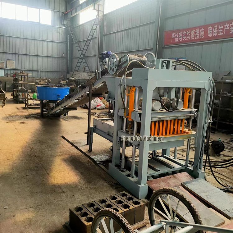 QTH4-25 Concrete block maker/Brick making machine uk sale/Block machine in usa