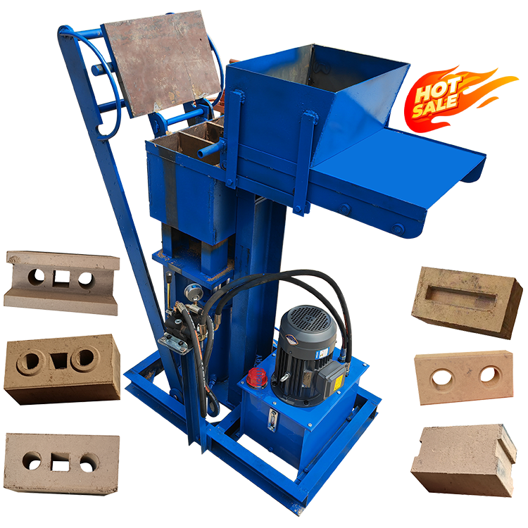 Clay Brick Block Making Machine Electric Diesel Red Mud Brick Making Machine Hydraulic Brick Moulding Machine