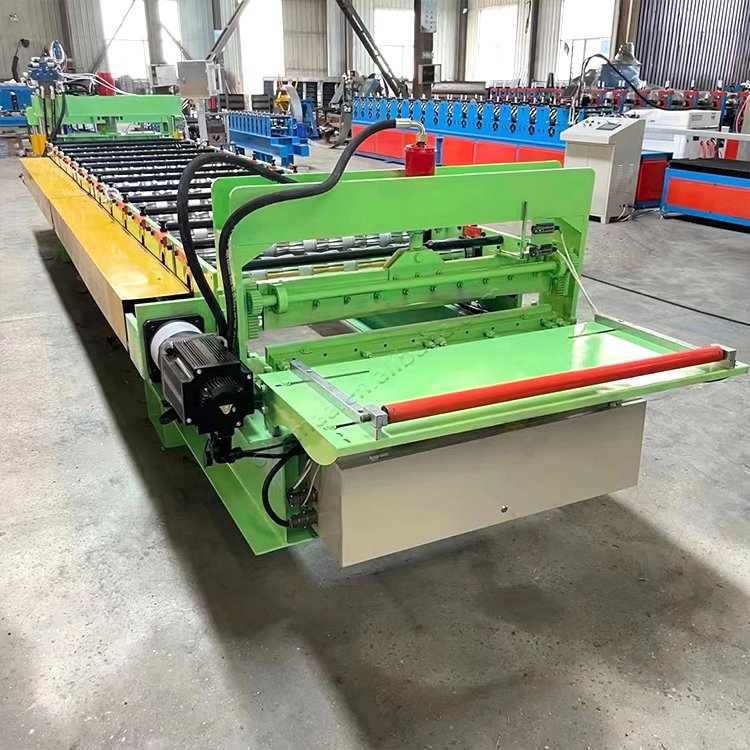 Automatic Colored Glaze Terrazzo Roof Interlocking Tile Red Clay Mud Soil Brick Wall Brick Tile Brick Making Machine