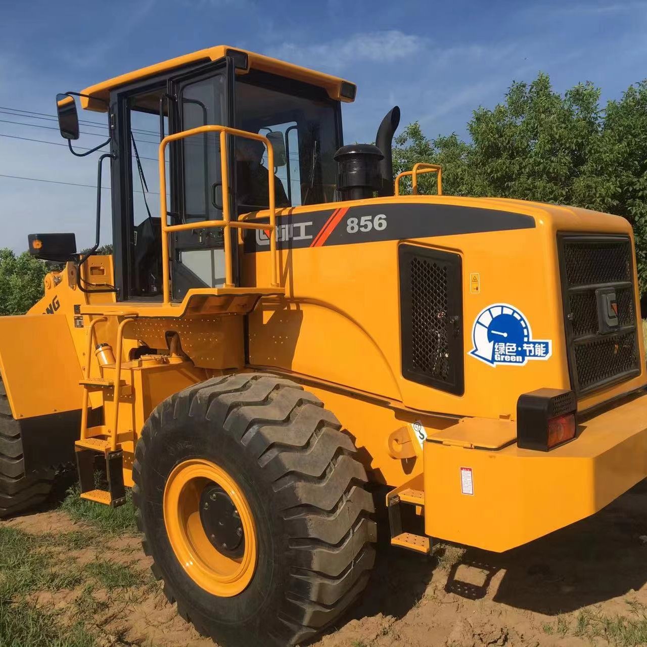 used Liugong 856 China multifunction small articulated towable backhoe loader mini used backhoe loader with best price