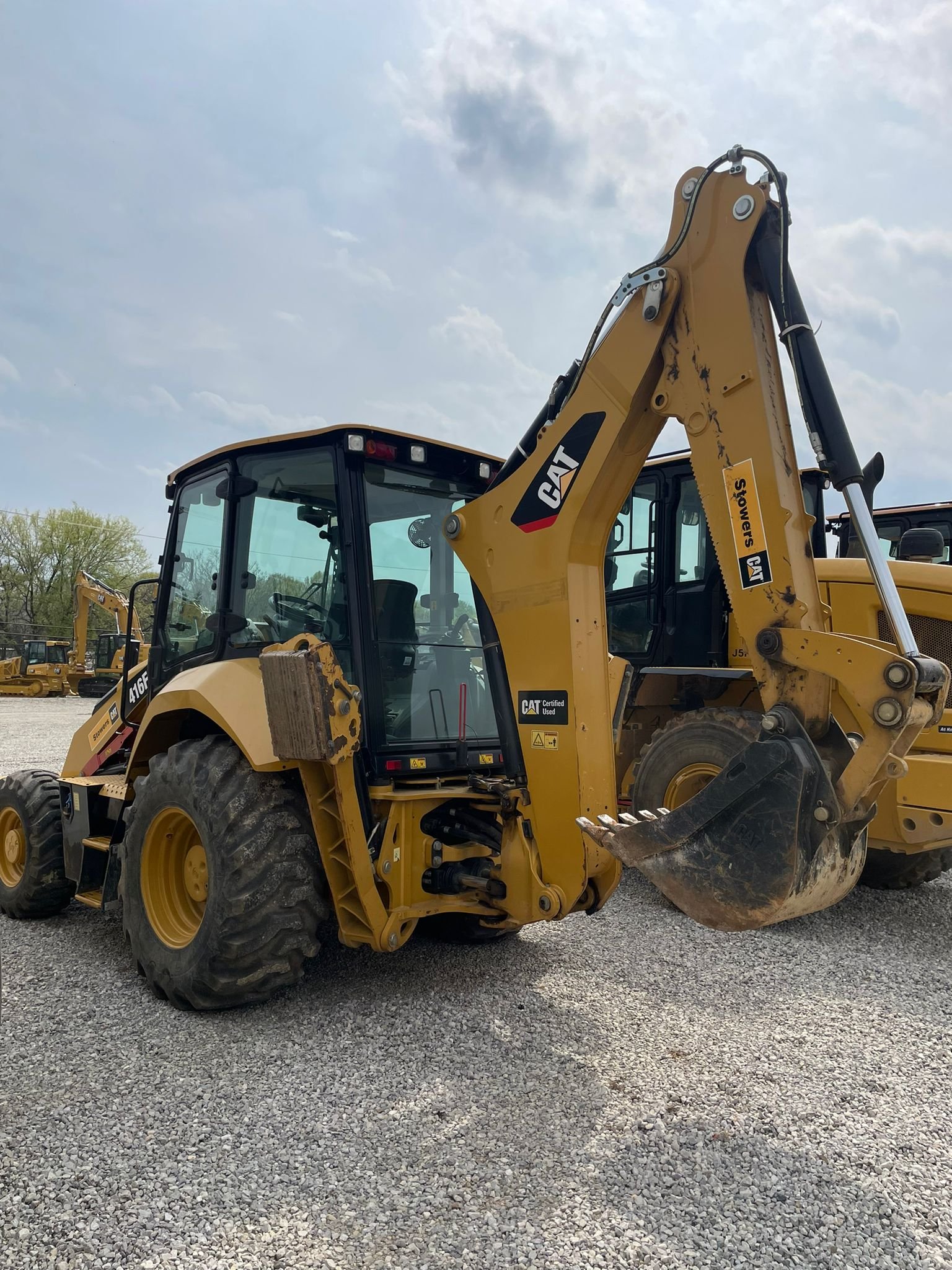 Used 2014 Caterpillar 416F Backhoe