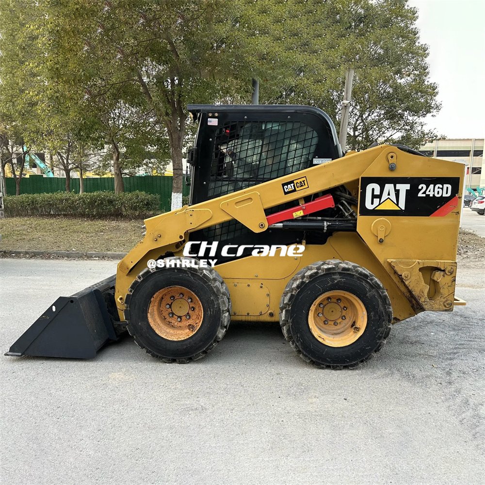 Track loader cat 246d used skid steer cat 259 226 249 with high cost-effective 2ton skid steer in stock
