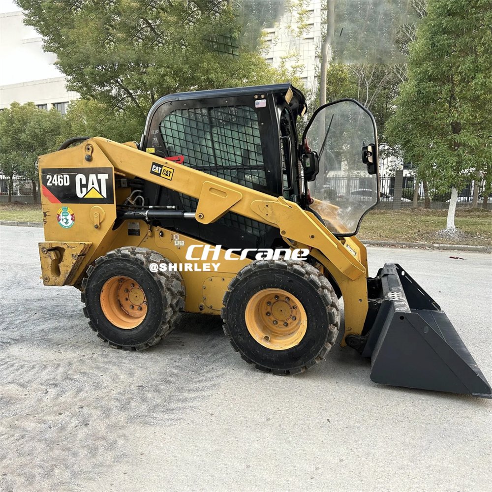 Track loader cat 246d used skid steer cat 259 226 249 with high cost-effective 2ton skid steer in stock