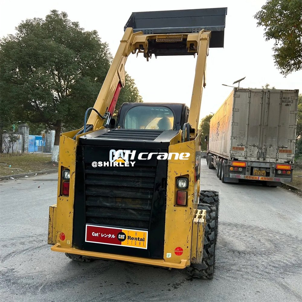 Track loader cat 246d used skid steer cat 259 226 249 with high cost-effective 2ton skid steer in stock