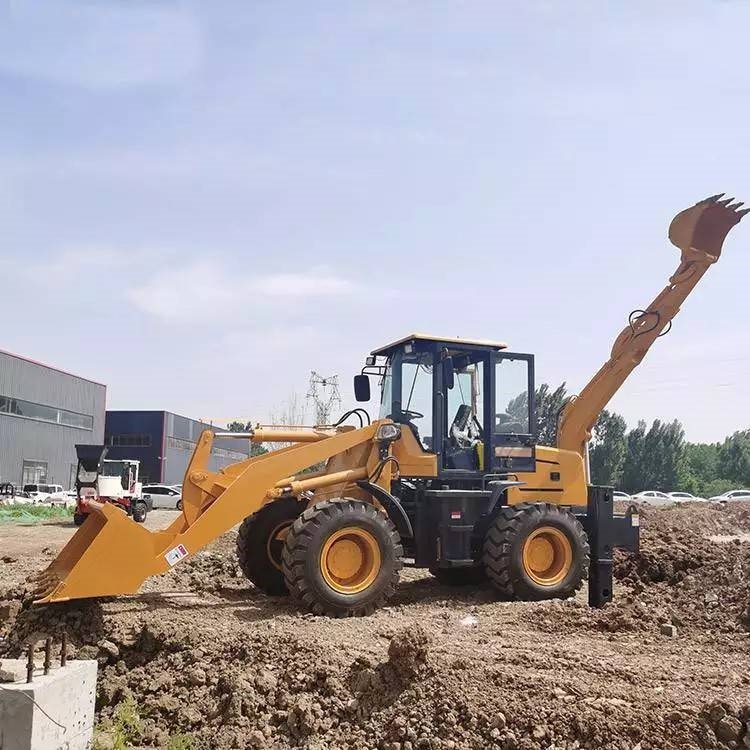 Compact size good price Backhoe Loader for earth moving