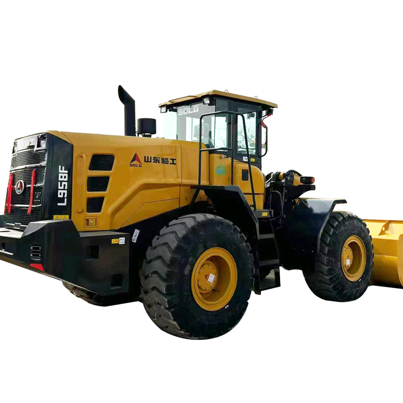 second hand original china SDLG LG956L LG958F used front Loaders machine used wheel loader for sale