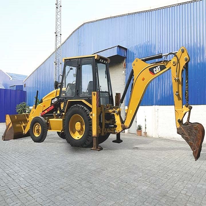 New Cat 420F Retroexcavadora Cheap Price Used Caterpillar Machinery with Core Components Engine Front Loader