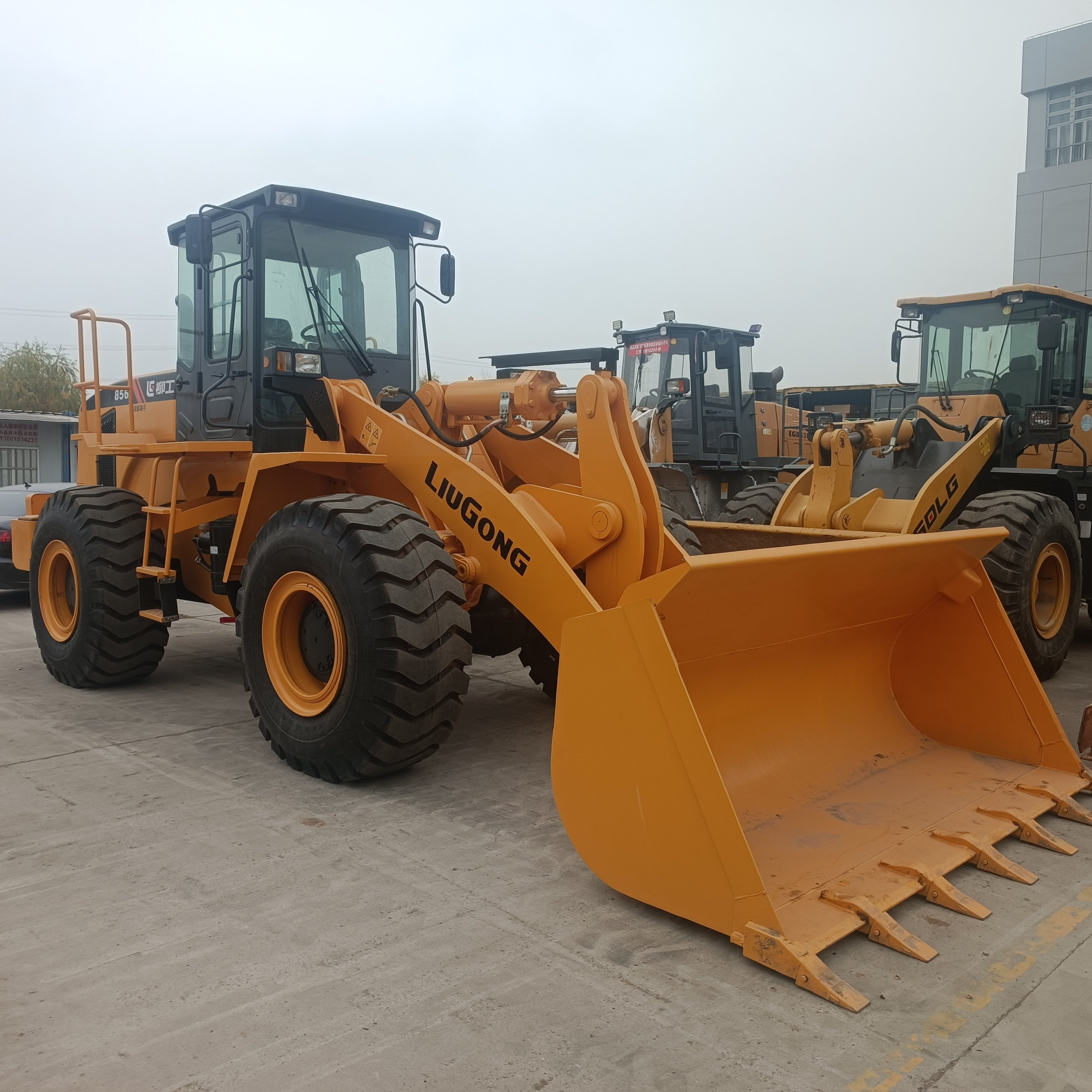 Used Wheel Loader Liugong Clg856,Low working hours,In good condition.liugong clg 856