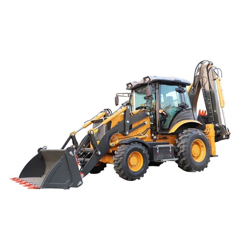 Farm Used Mini Small Multifunction Backhoe Excavator Wheel Loader