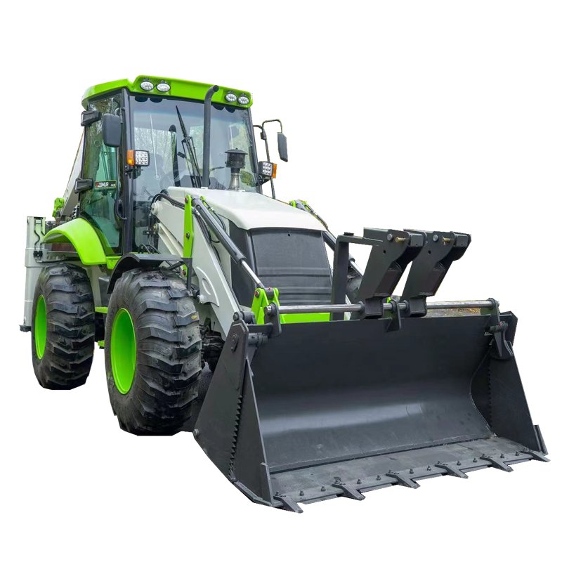Farm Used Mini Small Multifunction Backhoe Excavator Wheel Loader
