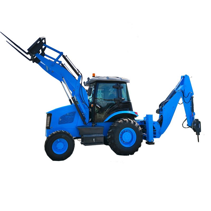 Farm Used Mini Small Multifunction Backhoe Excavator Wheel Loader