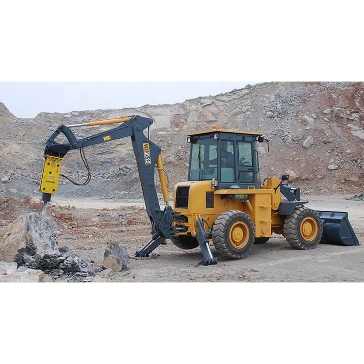 WZ30-25 backhoe loader wheel loader machine 3Ton 2.5Ton excavator construction equipment brandnew for promotion