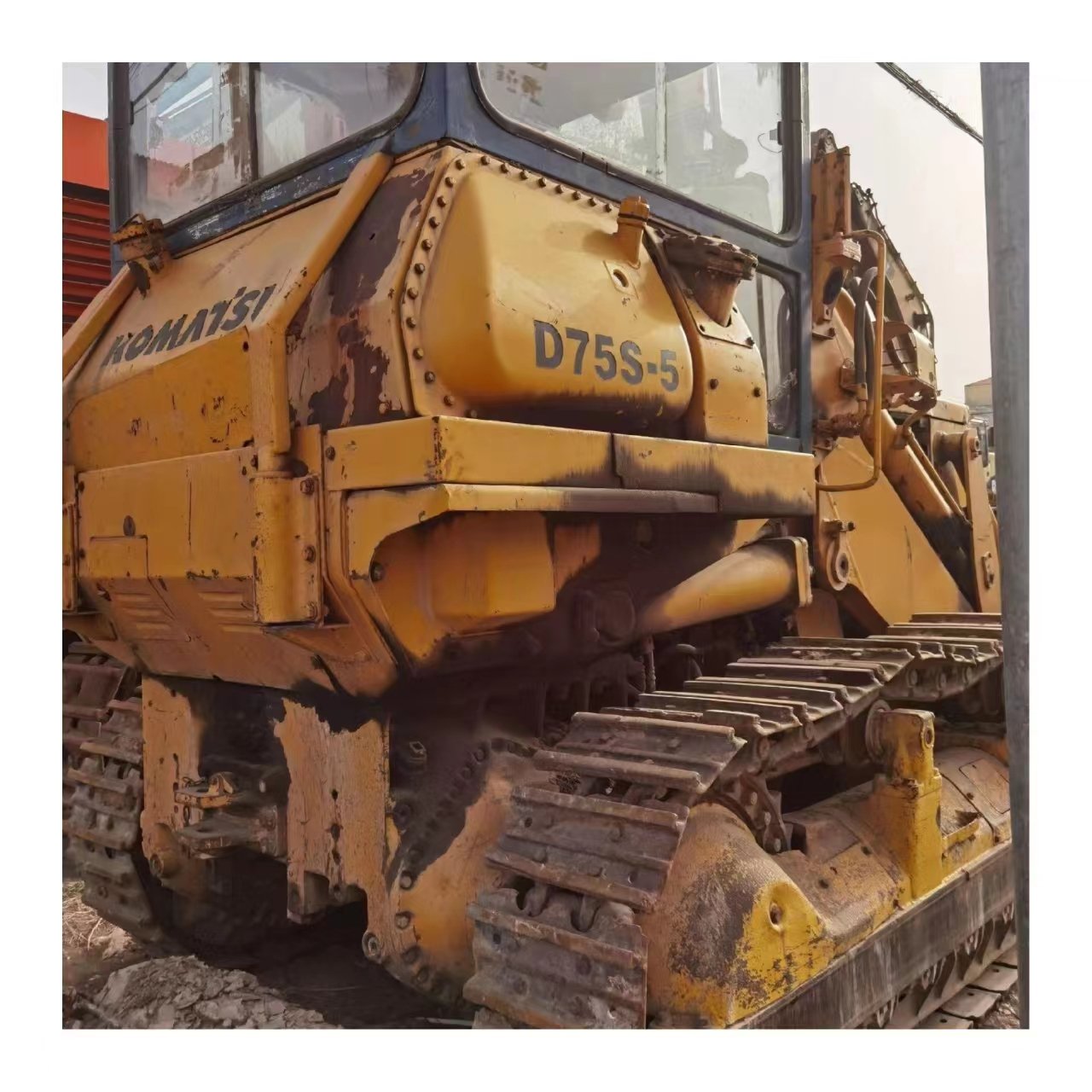 top brand komatsu wa75 wheel loader used japanese front loader for cheap sale