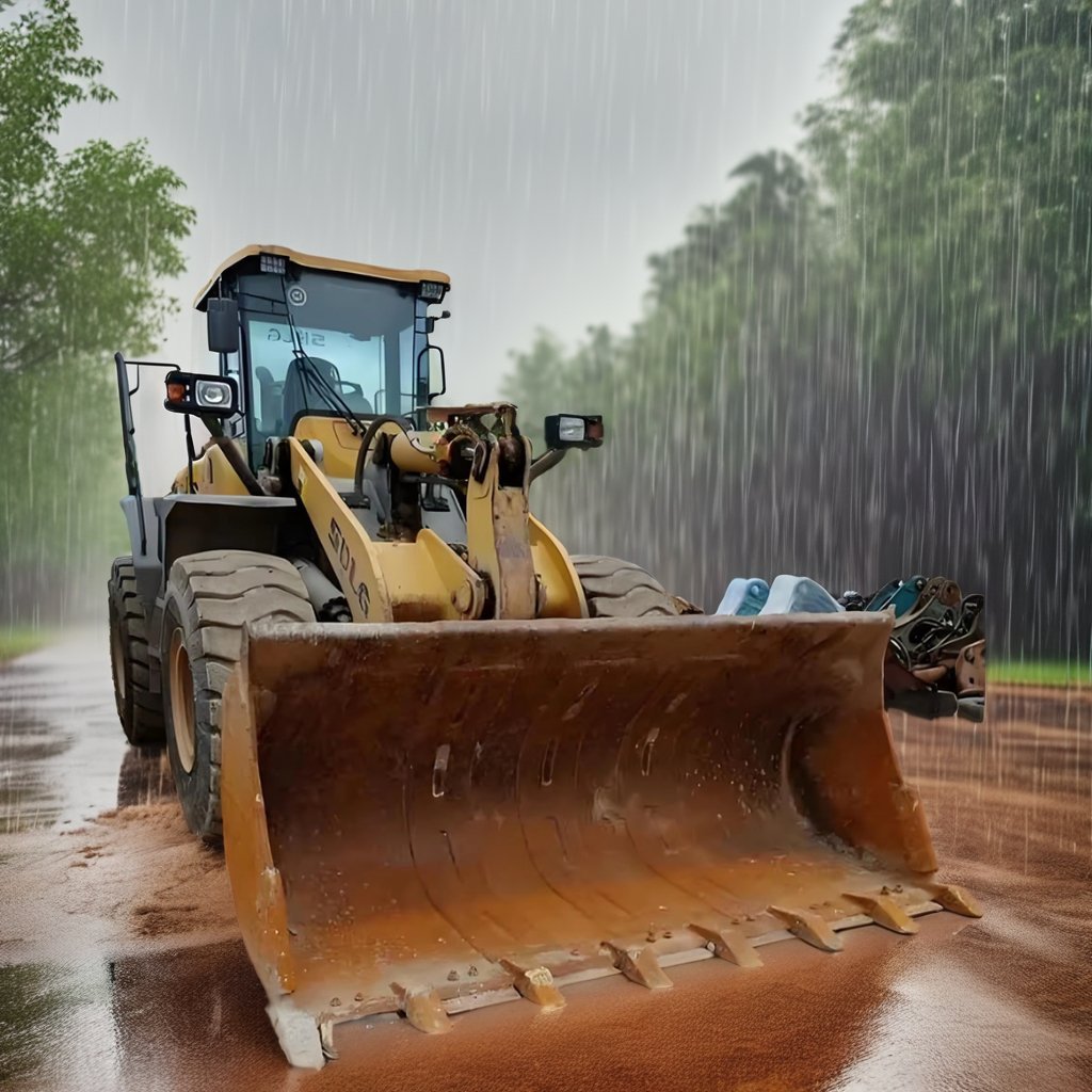 Used Cummins Core Pump Backhoe Loader with 5 Ton Rated Load Essential Gearbox Bearing Components for Road Engineering Machinery