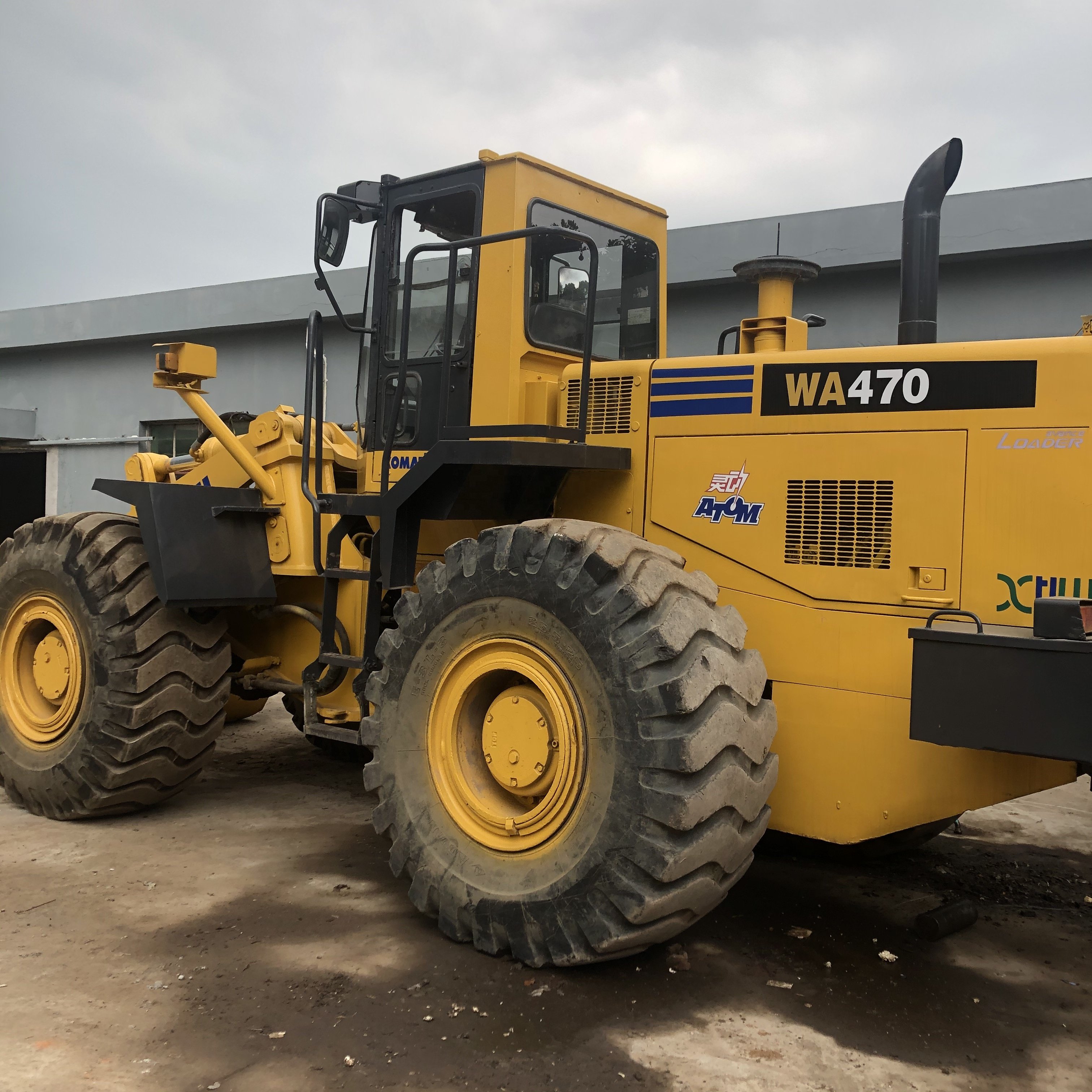 Digging Hydraulic Middle-Sized Hot Wa470 Komatsu Loader Top Selling Used Wheel Loader Komatsu Wa 470 Loader For Sale