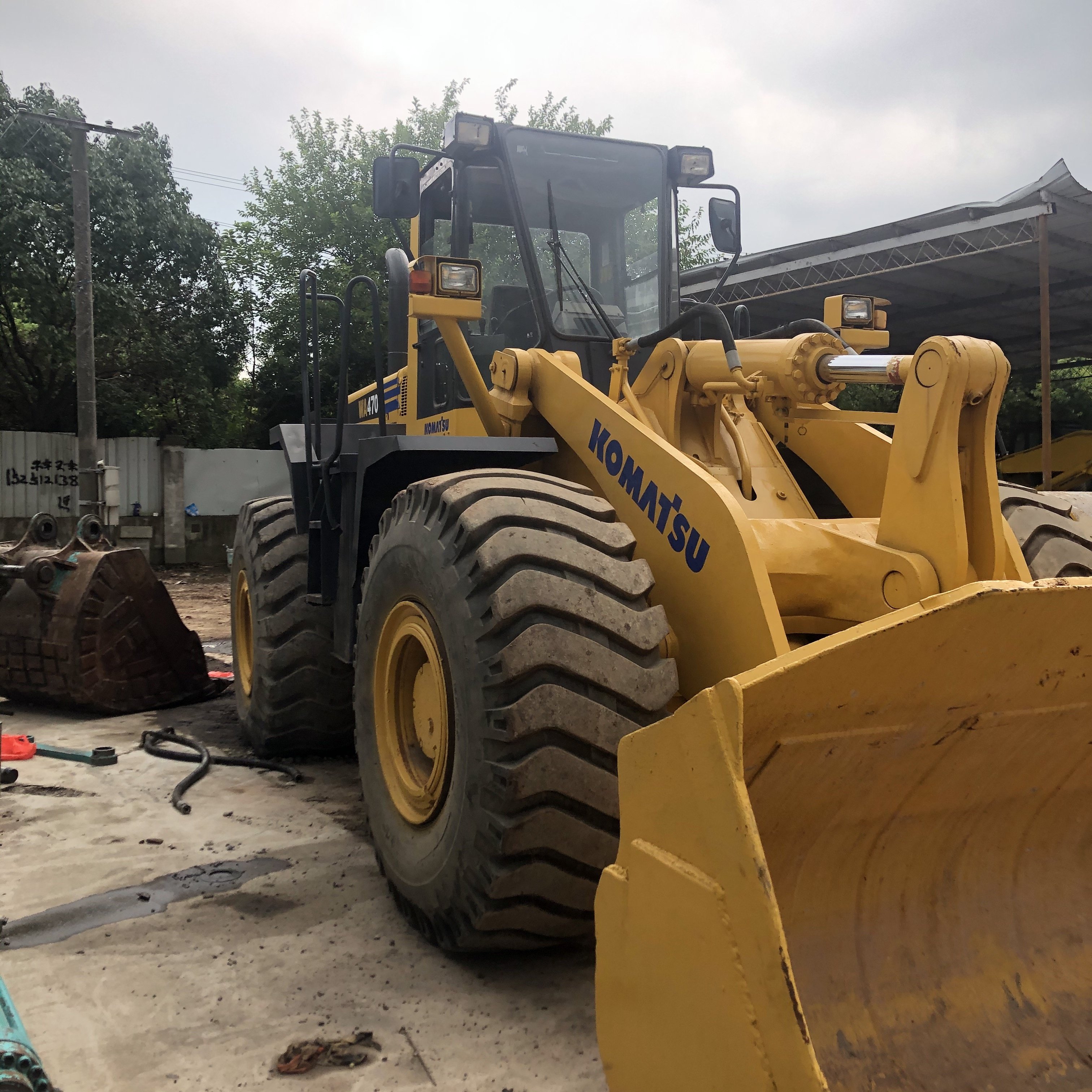 Digging Hydraulic Middle-Sized Hot Wa470 Komatsu Loader Top Selling Used Wheel Loader Komatsu Wa 470 Loader For Sale
