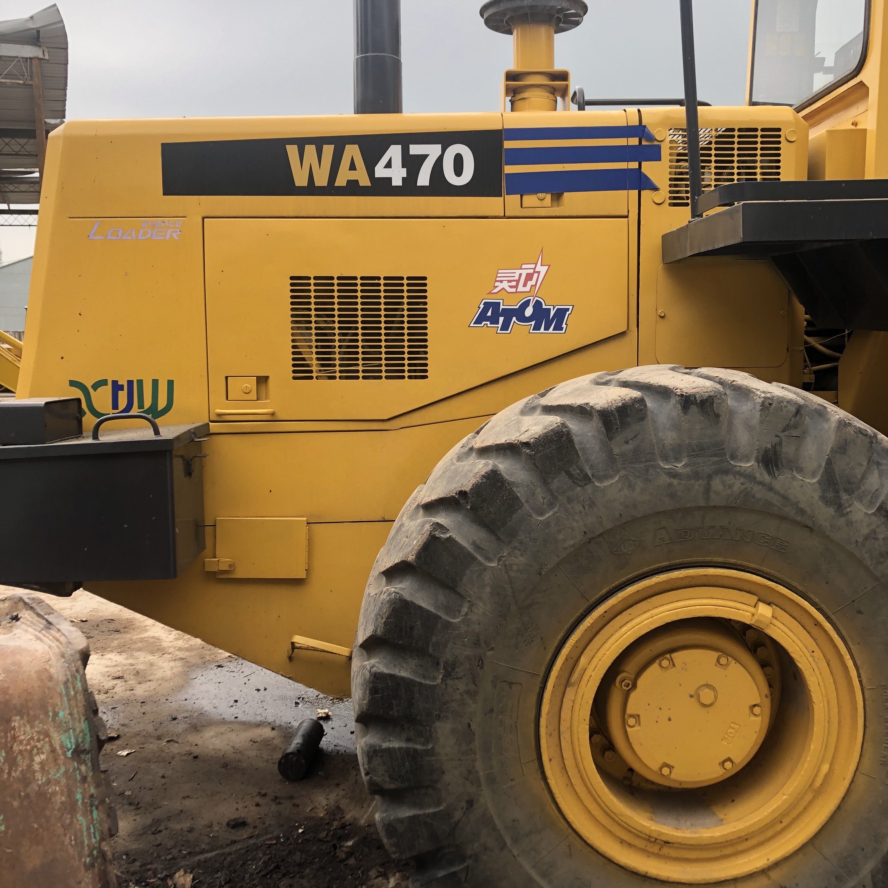 Digging Hydraulic Middle-Sized Hot Wa470 Komatsu Loader Top Selling Used Wheel Loader Komatsu Wa 470 Loader For Sale