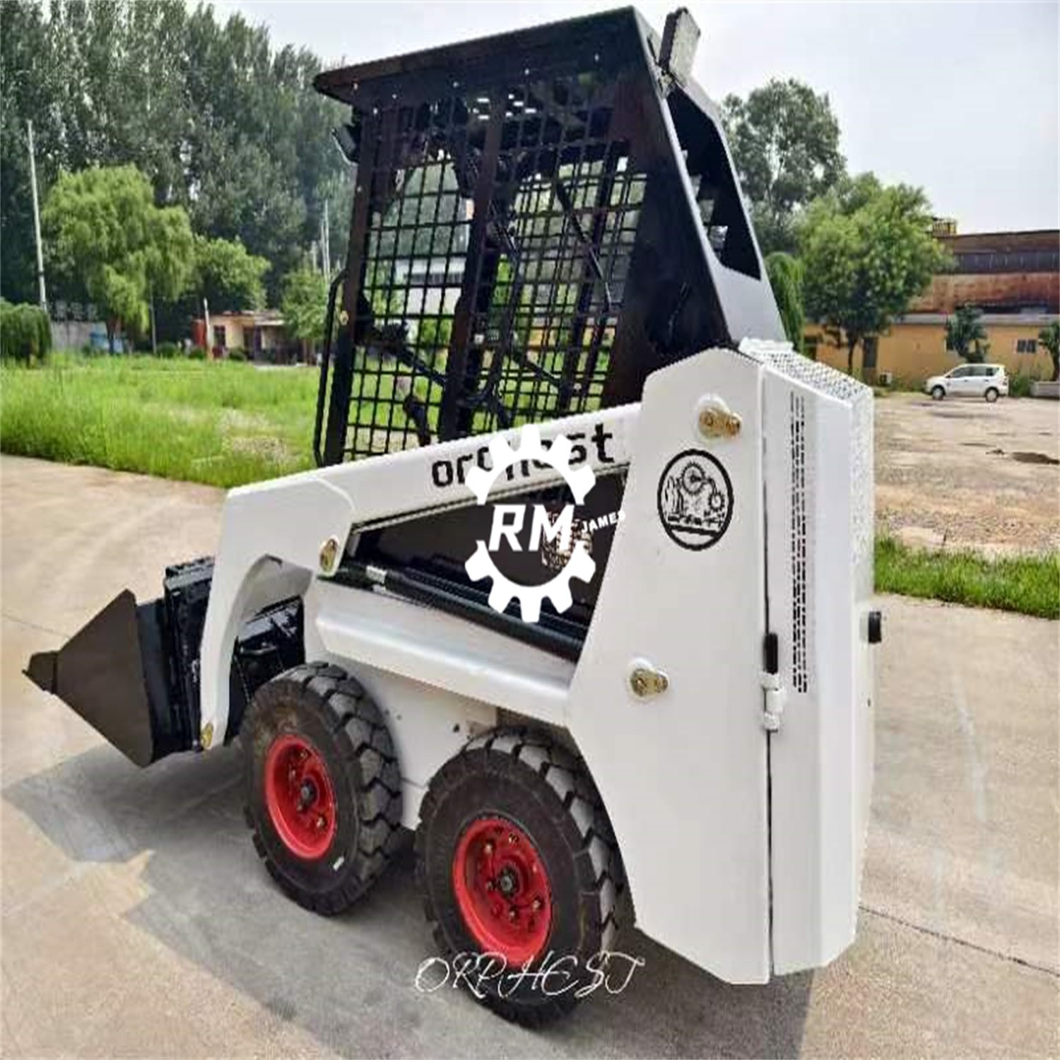95%New Used Mini Skid Steer Loader Good Quality Wholesale Price Mini Wheel Backhoe Loader For Sale CE 1tons 2ton 3ton In Stock