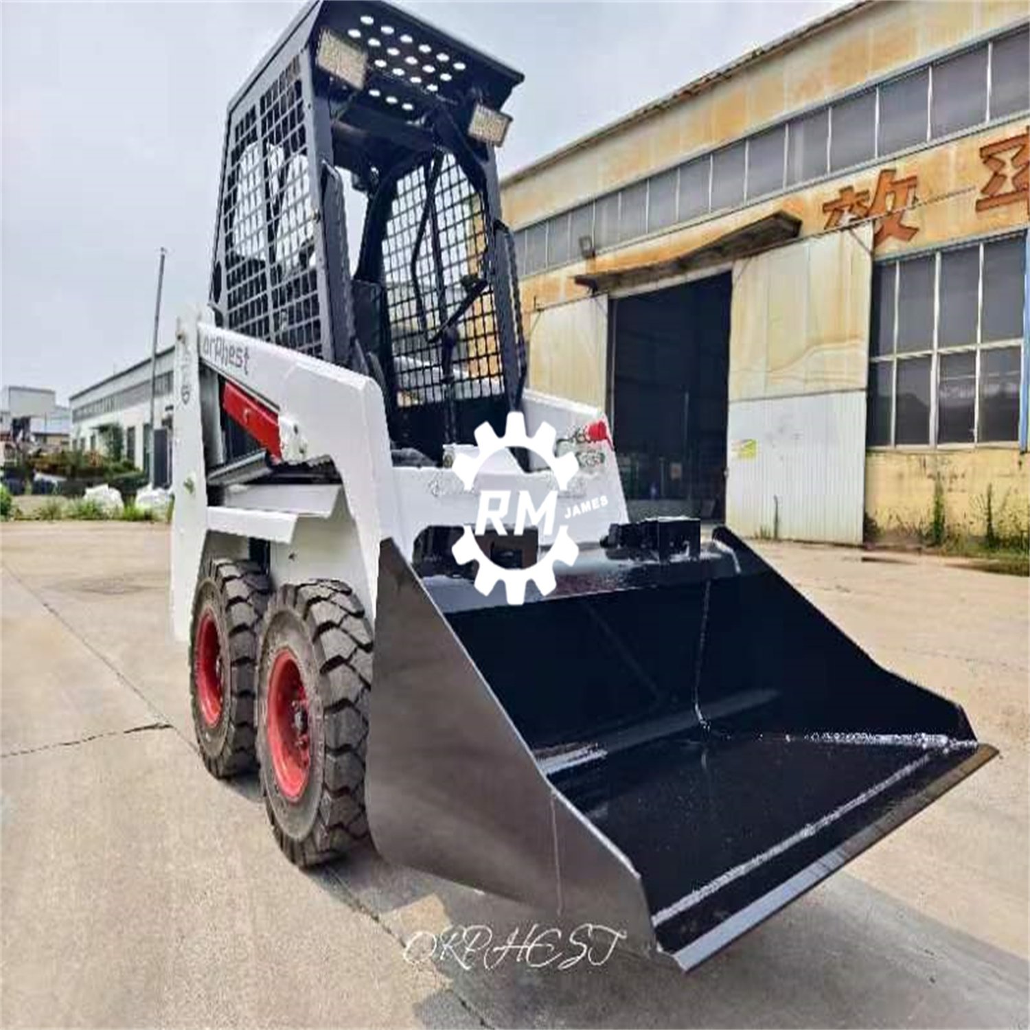 95%New Used Mini Skid Steer Loader Good Quality Wholesale Price Mini Wheel Backhoe Loader For Sale CE 1tons 2ton 3ton In Stock