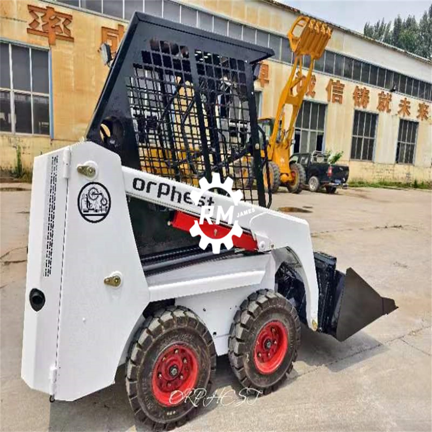 95%New Used Mini Skid Steer Loader Good Quality Wholesale Price Mini Wheel Backhoe Loader For Sale CE 1tons 2ton 3ton In Stock
