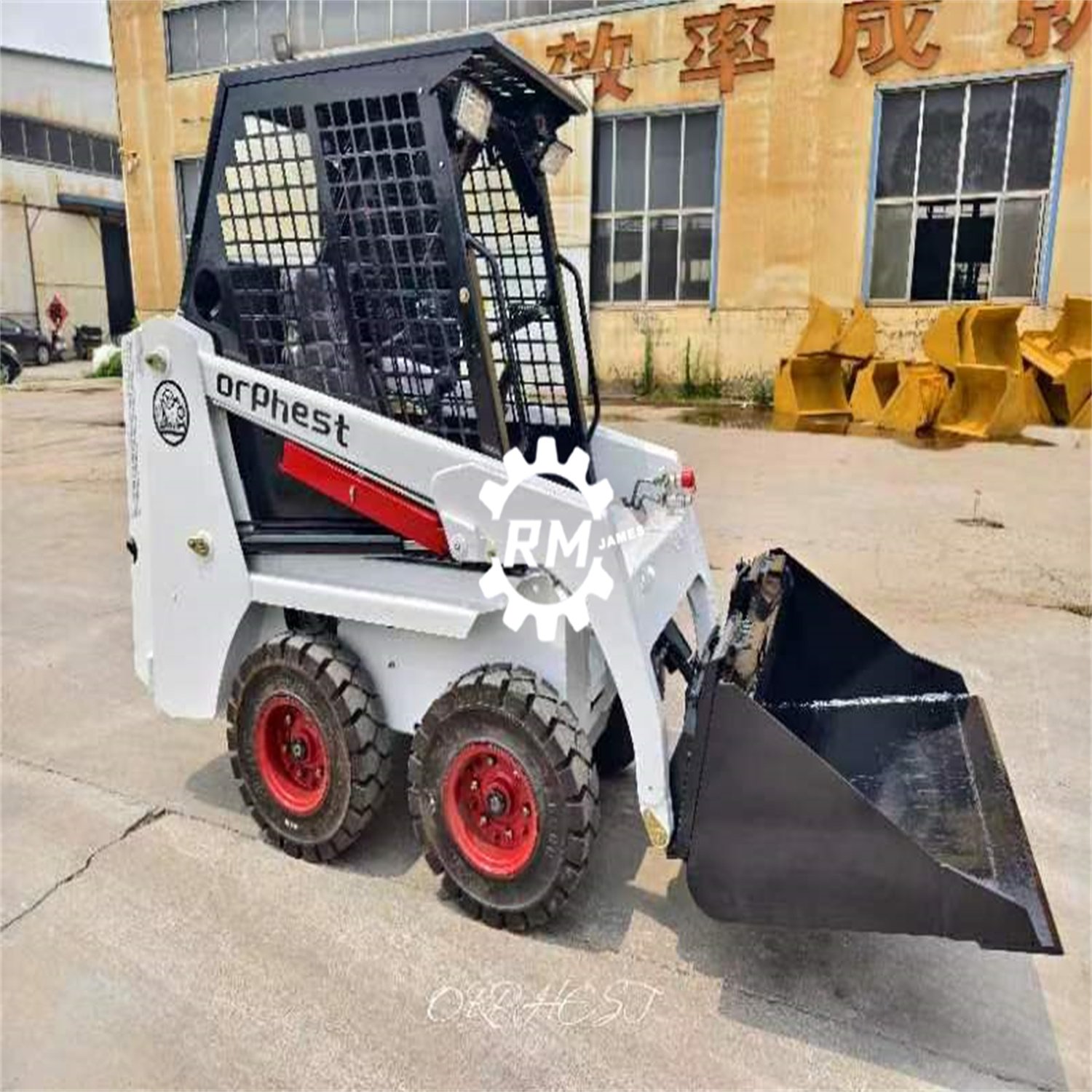 95%New Used Mini Skid Steer Loader Good Quality Wholesale Price Mini Wheel Backhoe Loader For Sale CE 1tons 2ton 3ton In Stock