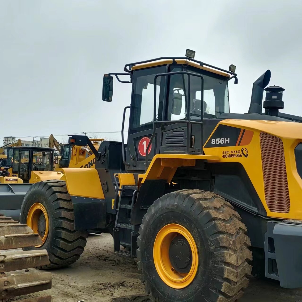 High quality LiuGong used CLG856H CLG835H loader whole machine in good condition Earth moving machinery Low price loader