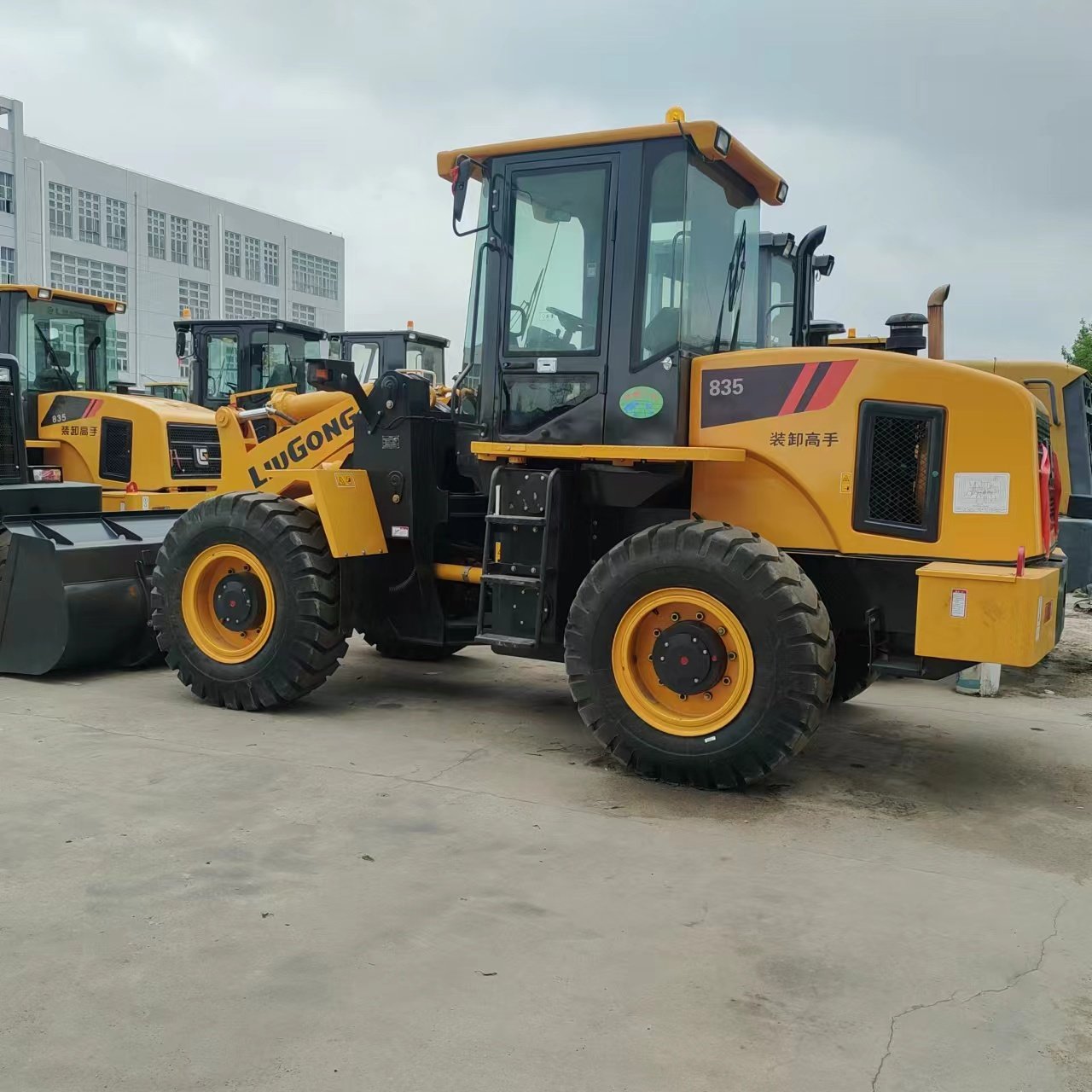 High quality LiuGong used CLG856H CLG835H loader whole machine in good condition Earth moving machinery Low price loader