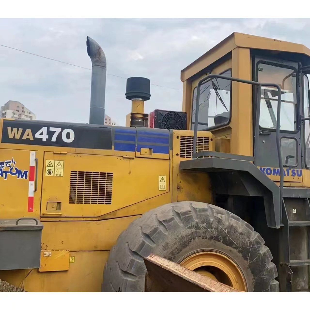 Famous Brand Komatsu wa 470-3 Used Loader In Good Condition