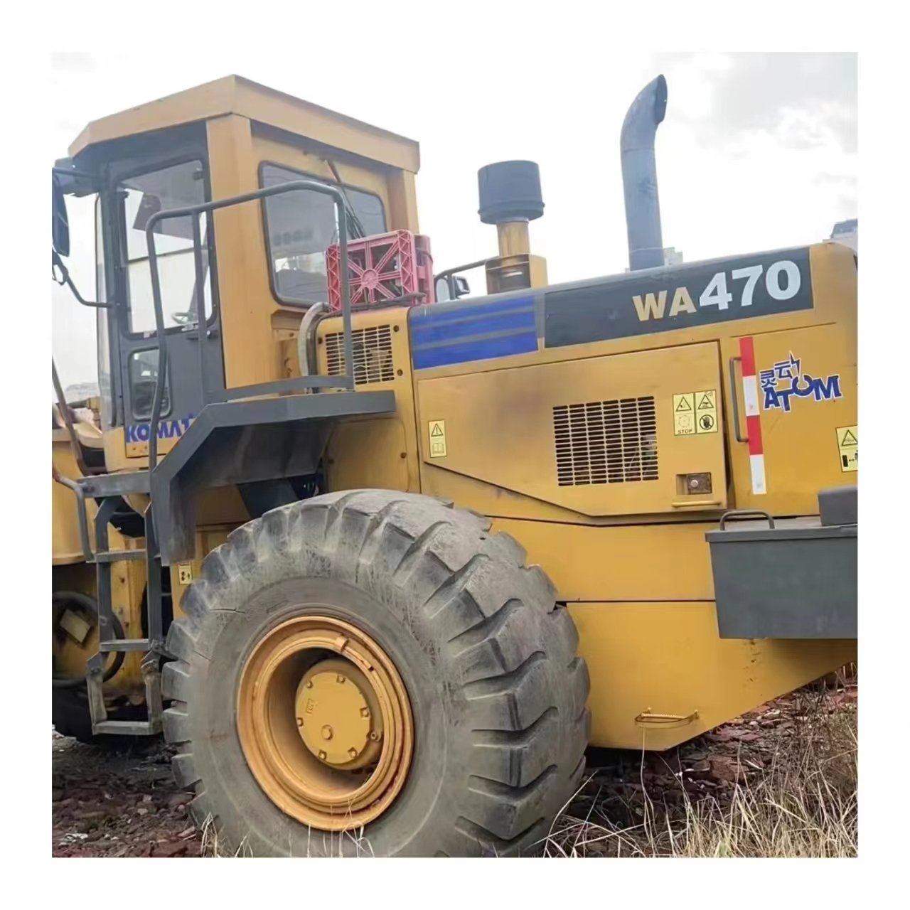 Famous Brand Komatsu wa 470-3 Used Loader In Good Condition