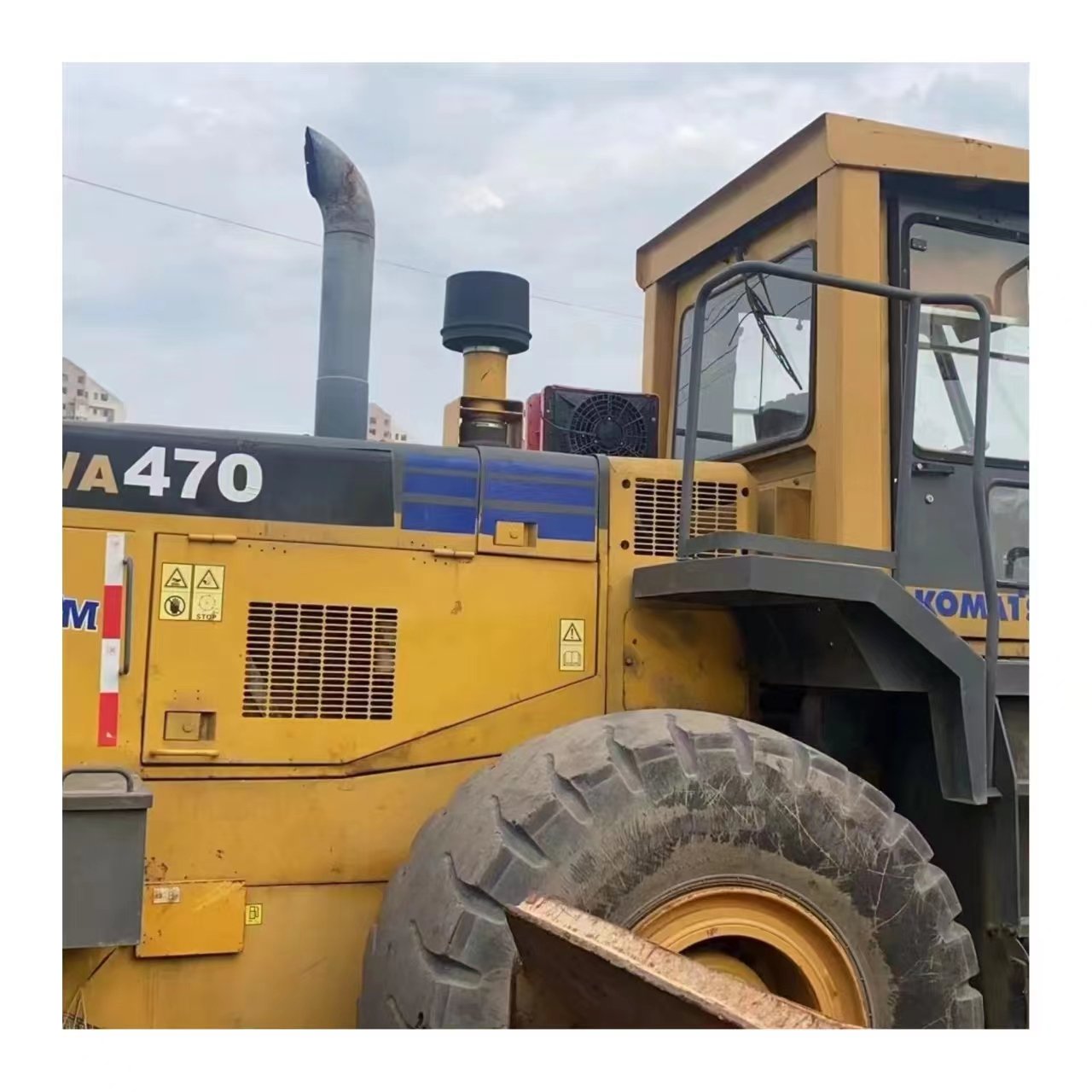 Famous Brand Komatsu wa 470-3 Used Loader In Good Condition
