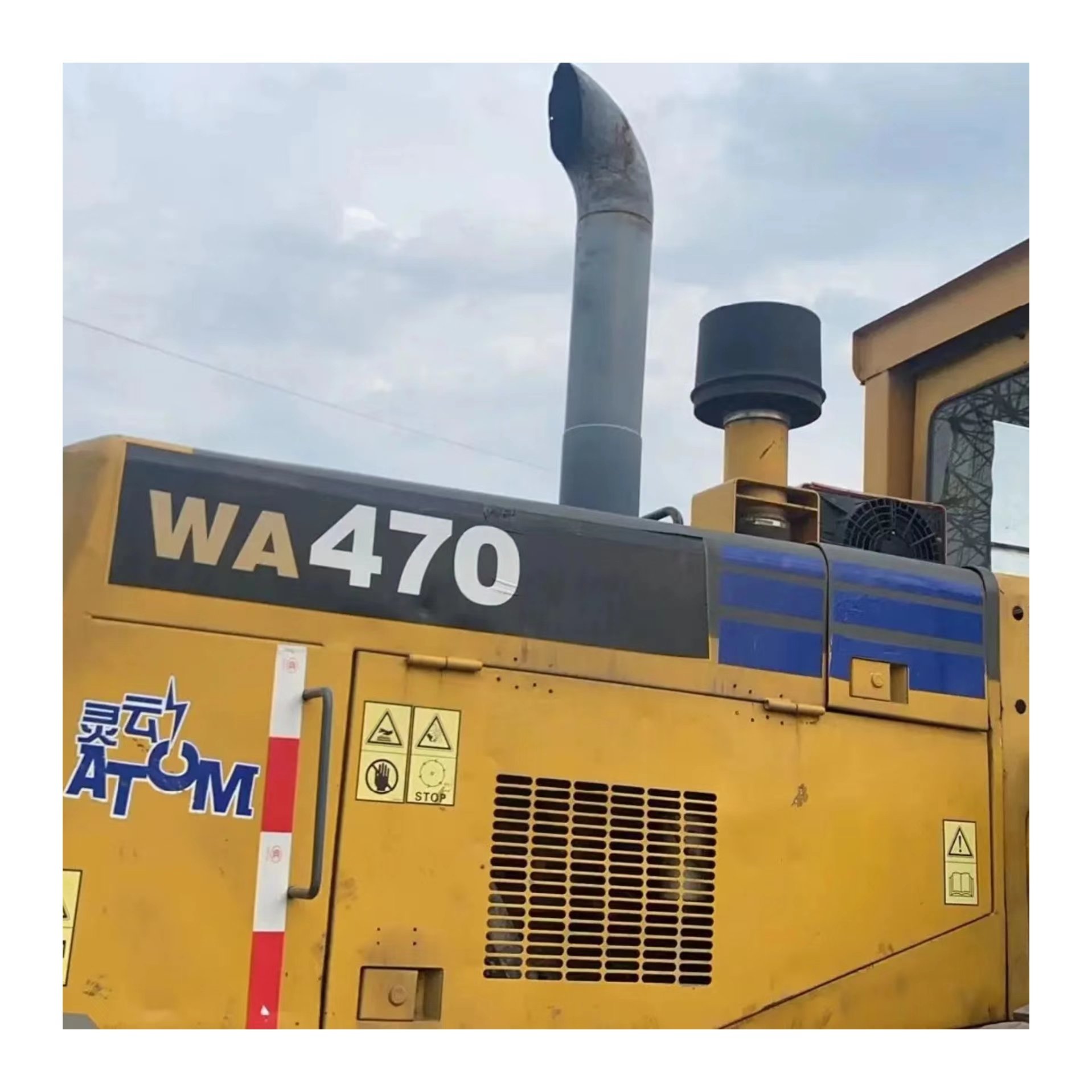 Famous Brand Komatsu wa 470-3 Used Loader In Good Condition