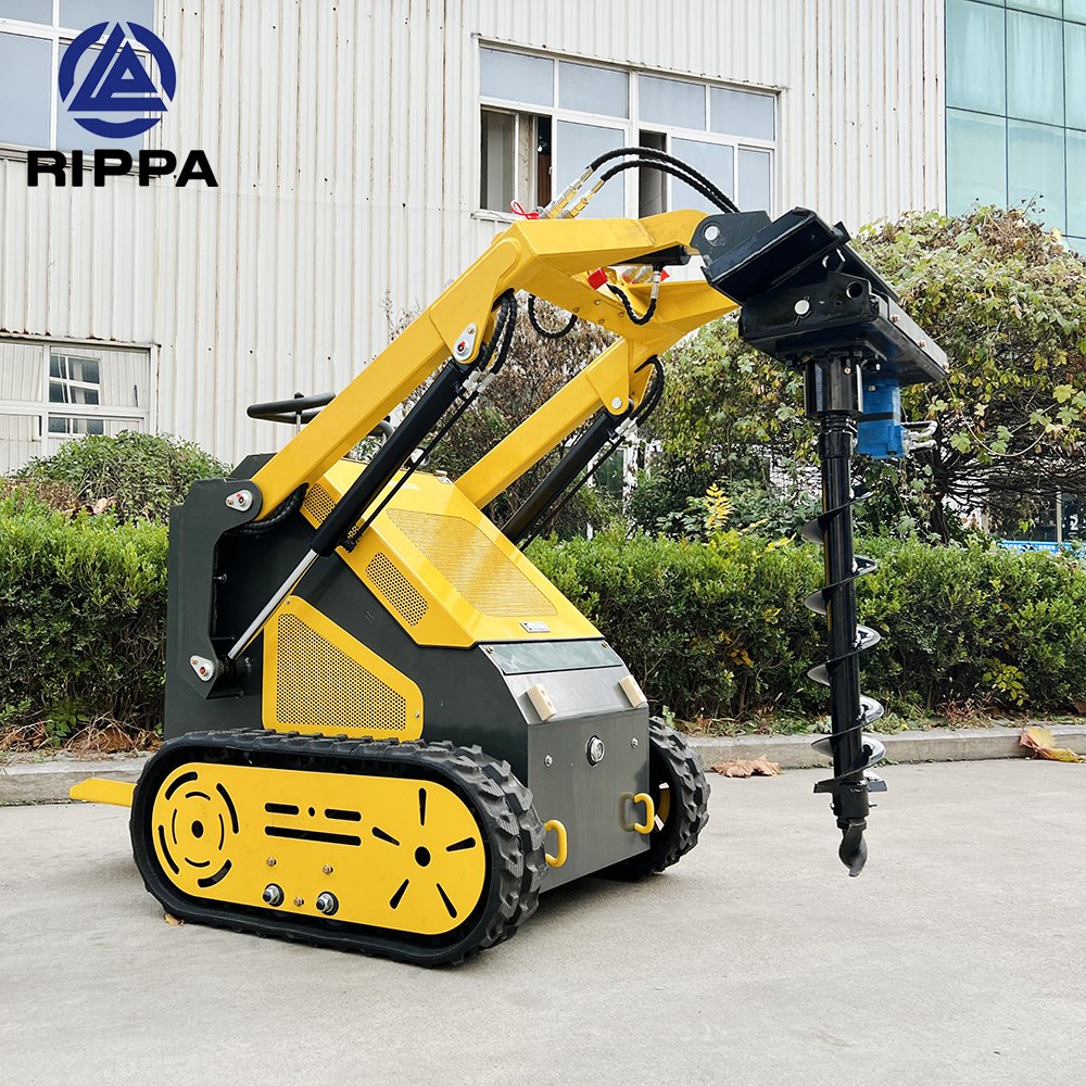 Cheapest Farm Used Construction Machinery Mini Skid Steer Bobcat Loader For Sale