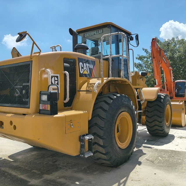 Marvelous Quality Used Loaders CAT 966H Original Front Loaders Caterpillar Front Loaders Second Hand Equipment Fast Shipping